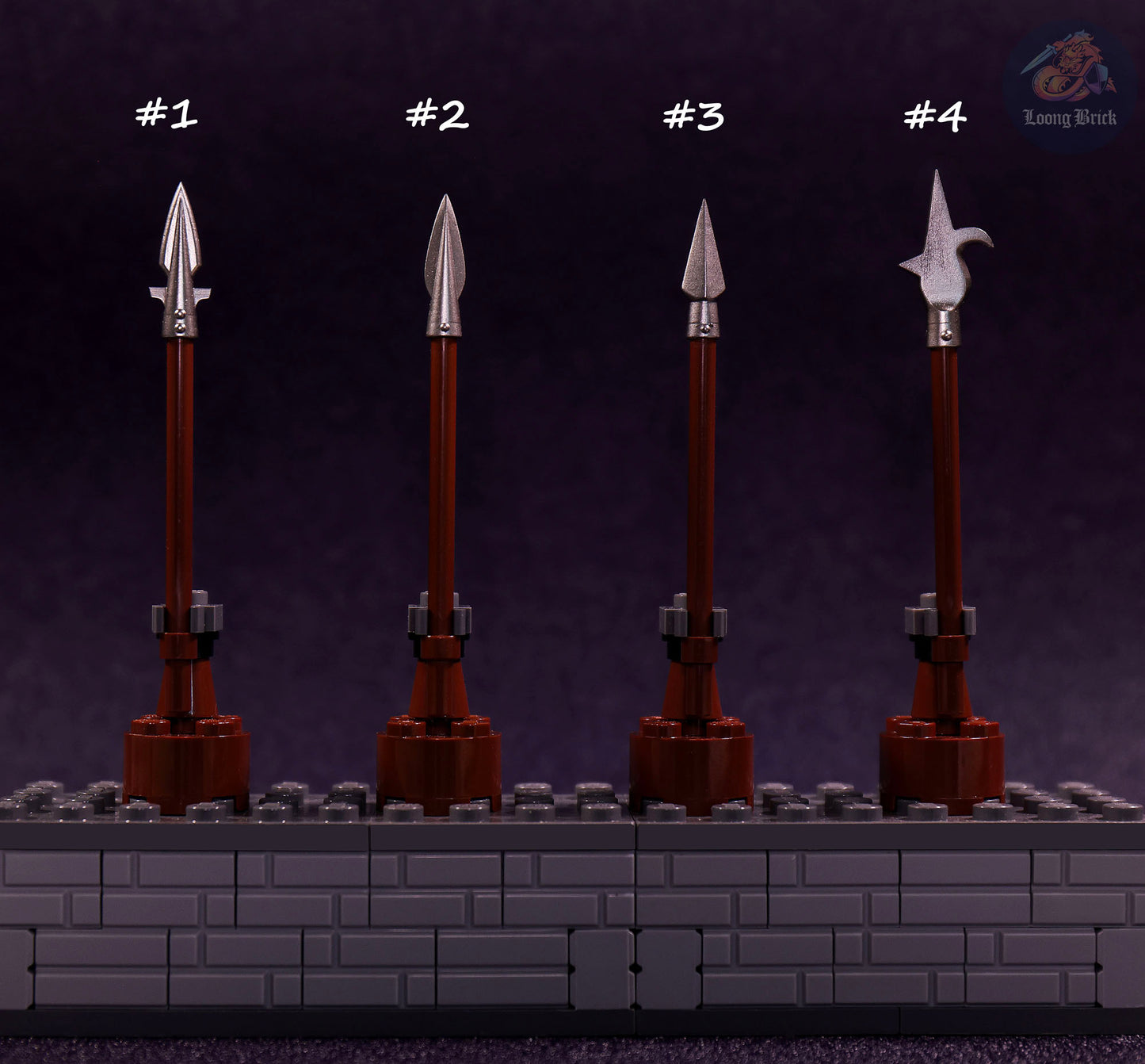 Polearm (different length and color)