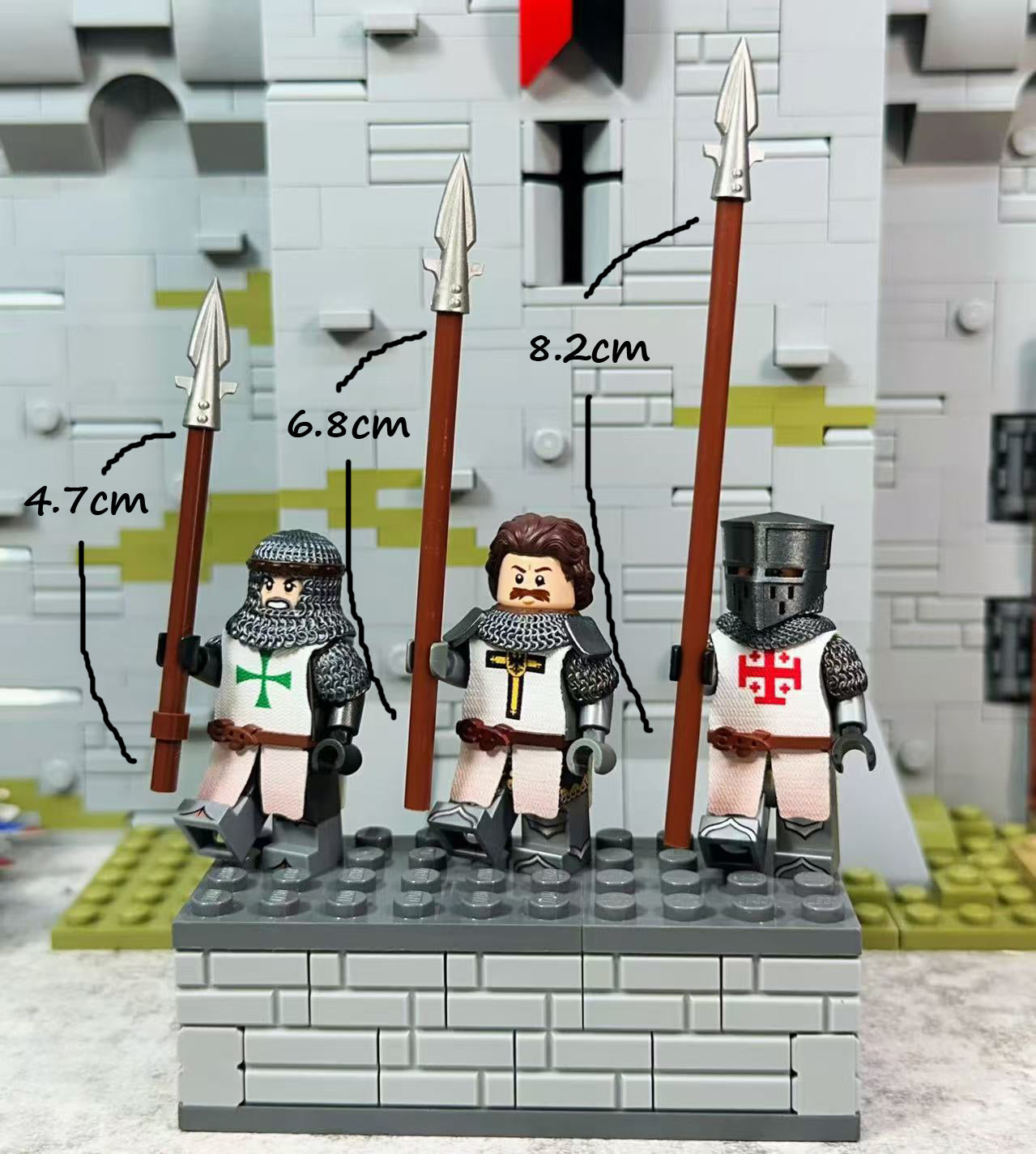 Polearm (different length and color)