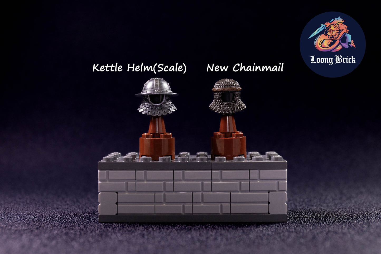 Kettle Helm(Scale) / New Chain Mail
