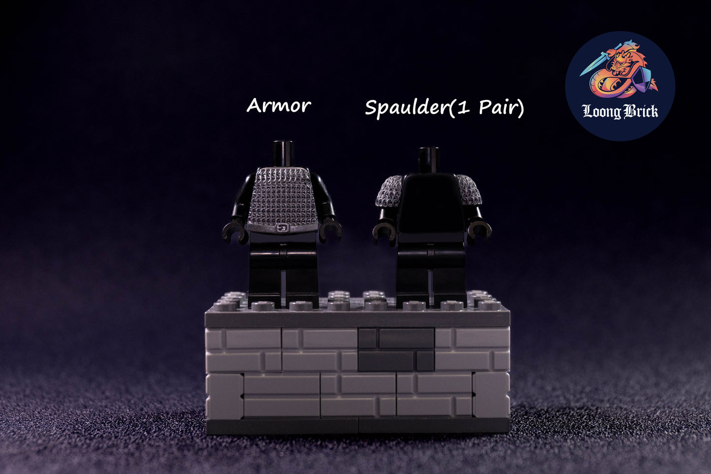 Chain Mail Armor and Spaulder