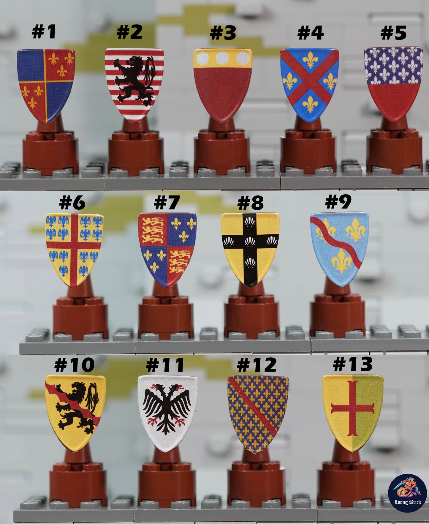 Rotatable Medieval Shield