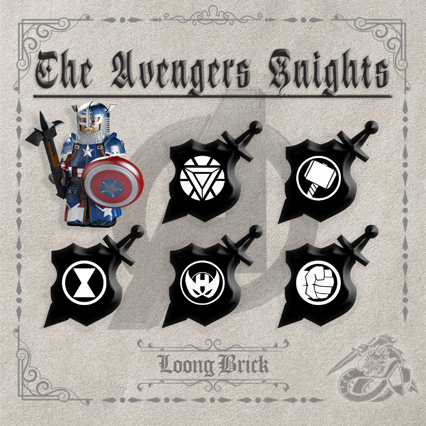 【Pre-Order】Captain America Knight