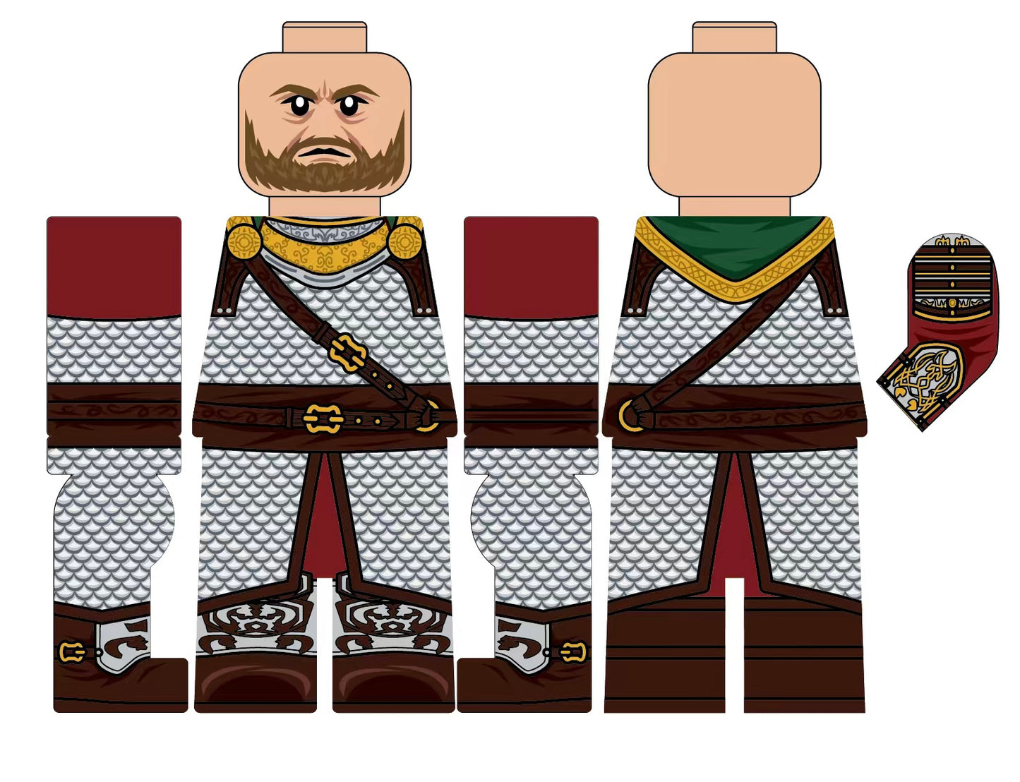 【Pre-Order】Rohan Royal Guard & Soldier & Horse